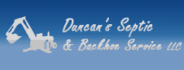 Duncan's Septic & Backhoe Service logo