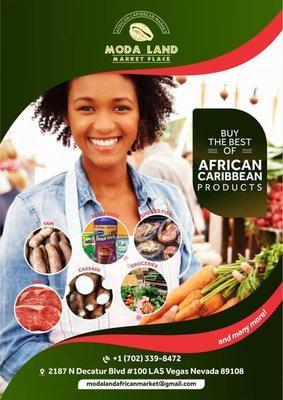 Your one stop store for all African  Caribbean Products