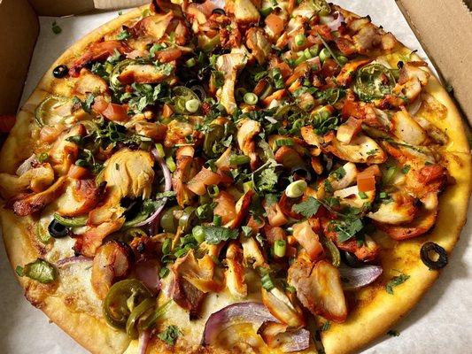 Chicken Tikka Masala Pizza - Large 14" - $22.99