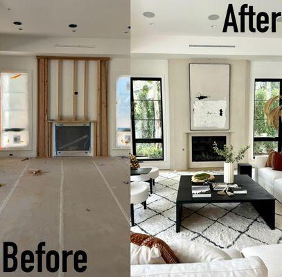 Remodeling Before & After