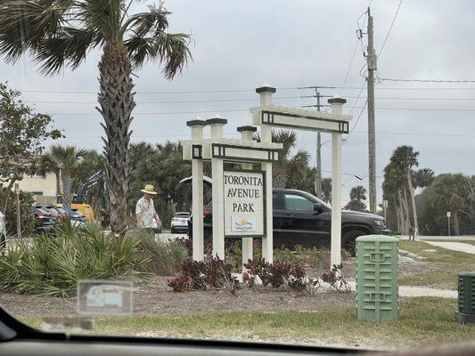 Park sign