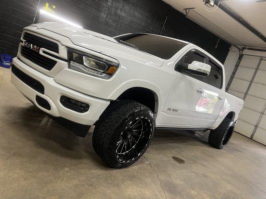 Ram 1500 tar removal and full exterior detail