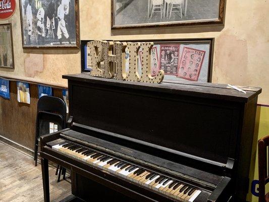 Phil's piano