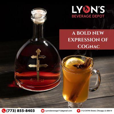 Experience the bold new expression of Dusse Cognac! Perfect for any occasion. Don't miss out--shop now at #LyonsBeverageDepot!