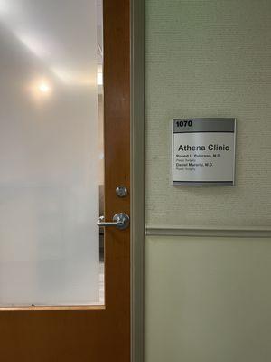 Office entrance