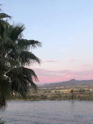 View of Bullhead across the river in Laughlin