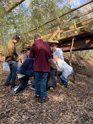 Lamb of God youth on retreat