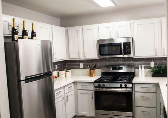 Stainless steel appliances