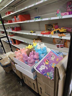 Easter decor getting onto shelves now!