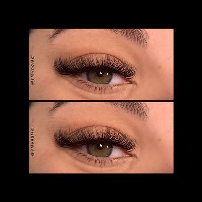 Hybrid Eyelash Extensions