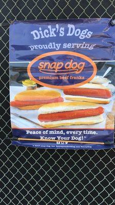 We're proud to serve Snap Dog premium all-beef franks and sausages. Imported directly from the Hudson River Smoke House in NYC!