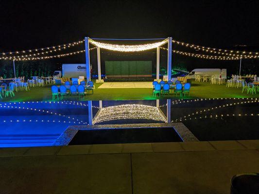 Twinkle Canopy & Market Lights