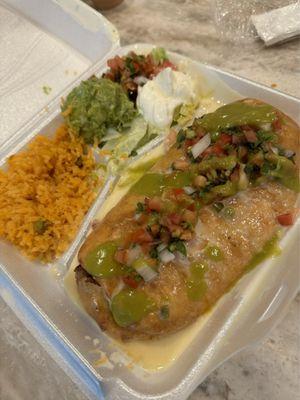 Chimichanga, Ground Beef