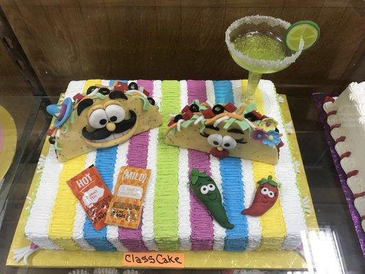 Cinco de Mayo cake! Gorgeous!