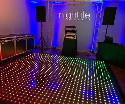 LED Dance Floor Rental