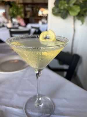 Lemon drop martini