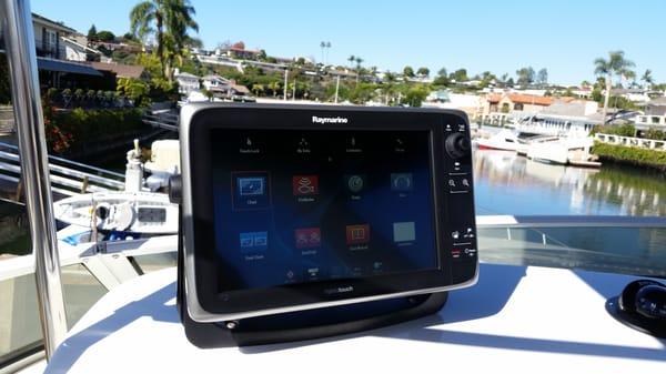 New Raymarine display installed.