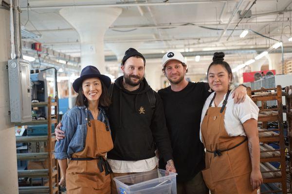 Makers from COMUNITYmade, Brooklyn Shoe Space, And The Shoe Surgeon at COMUNITYmade's LA Shoe Factory