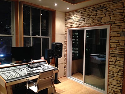 Control room of Vanilla Sky Recording Lounge @ Lounge Studios!