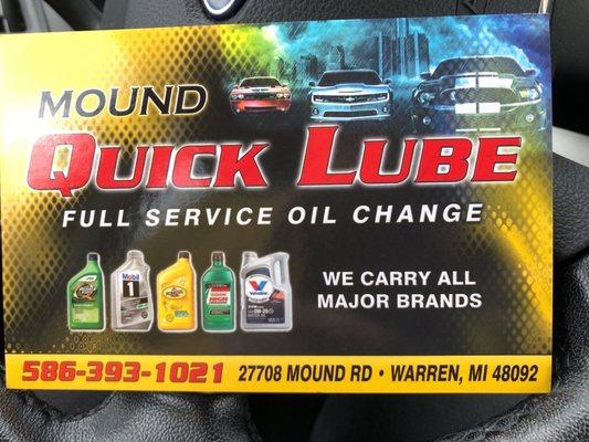 Sahara Quick Lube