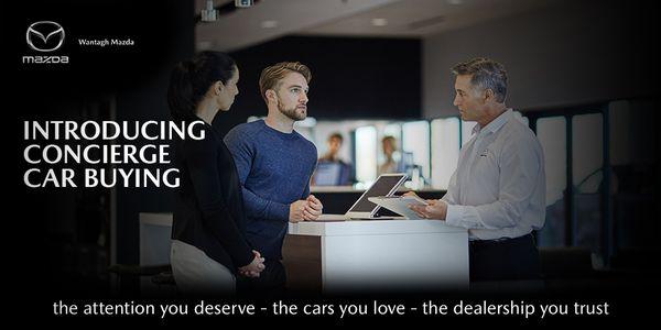 Concierge Car Buying at Wantagh Mazda