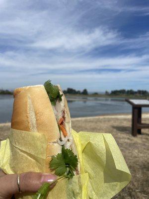 Delicious banh mi