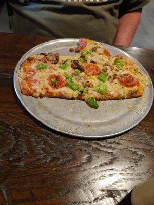 Bosco's Supreme Pizza 8"   $12