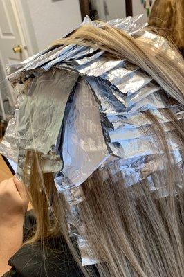 Full Foils blonde for the summer