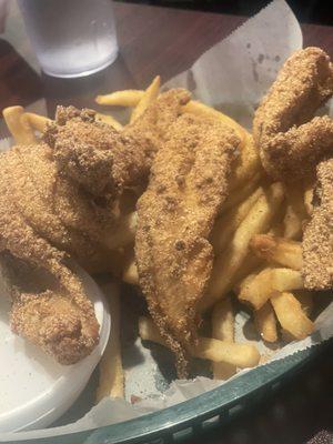 Fried catfish