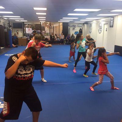 Kids Muay Thai Kickboxing