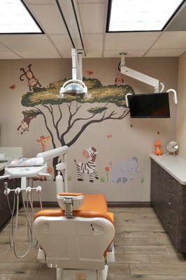 Pediatrics and Orthodontics room