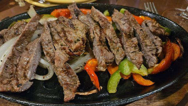 beef fajitas