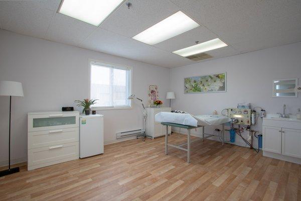 Treatment room.