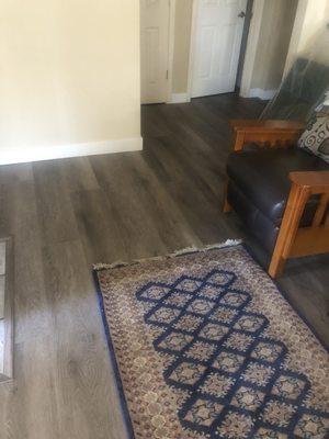 Front room with baseboards