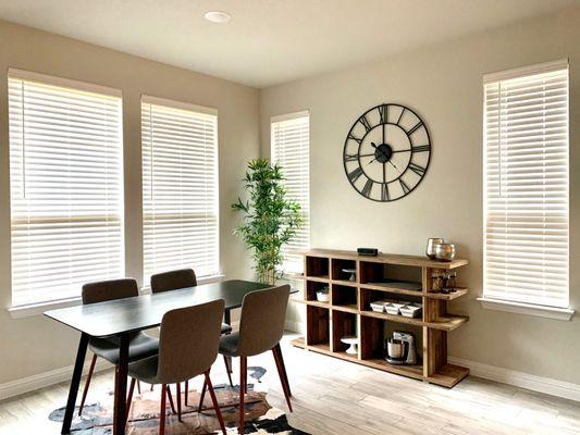 Purchased the Builder Grade Blinds in White for all of our windows