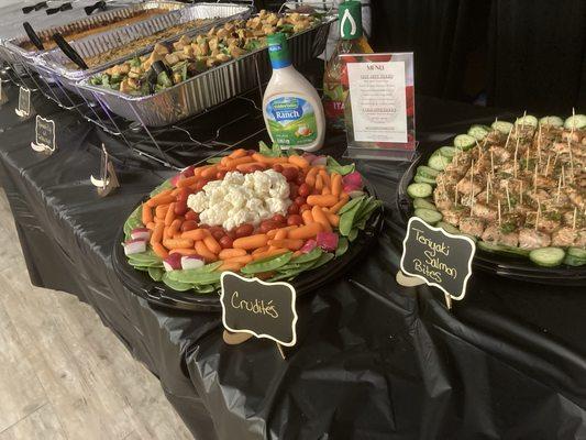 Buffet Display- Drop Off Catering