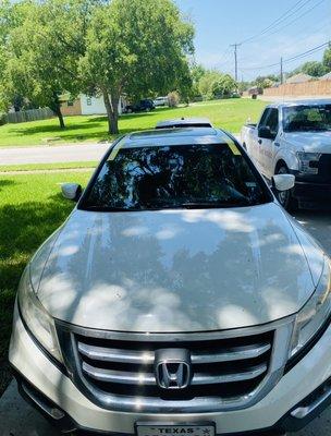 Honda Civic windshield replacement