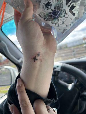 Friends wrist tattoo