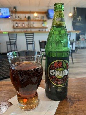 Orijin - a lightly alcoholic beverage