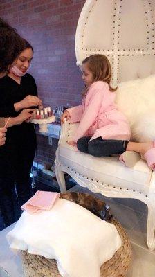 Kids spa party