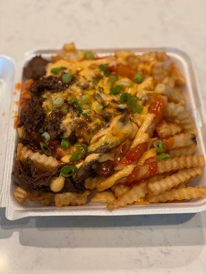 Wrap & roll fries