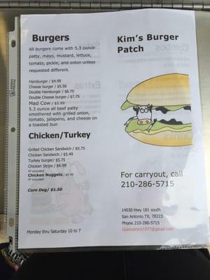 Kim's Burger Patch