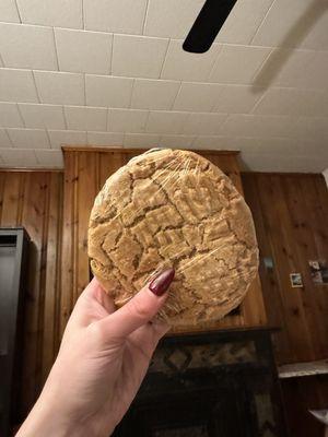 Peanut butter cookie!