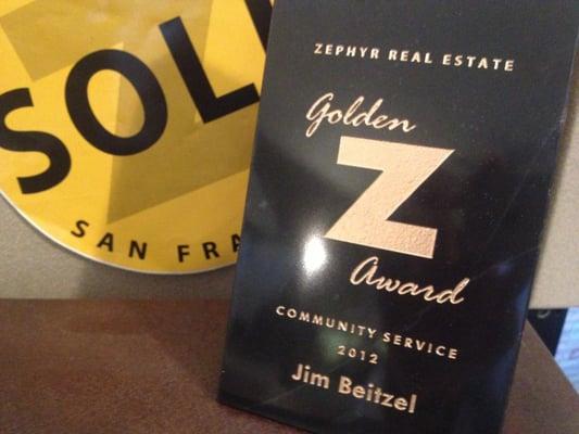 Zephyr cares big time. Being one of a select few to be recognized for community service is a huge and humbling honor!