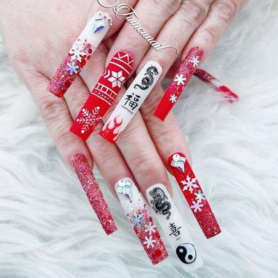 Xmas 2020 nails