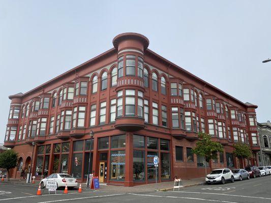 Carson Block Building in Downtown Eureka