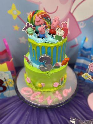 The cake was amazing, thank you for the decoration my daughter loved it