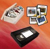 Photo Prints, 35mm Slides, Video Tapes