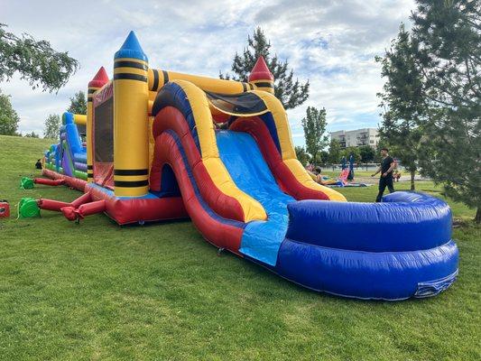 bounce house, jumper, bouncy castle