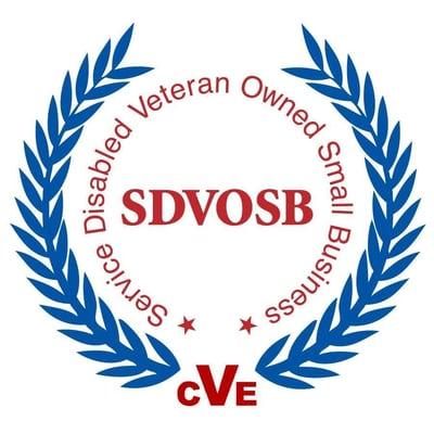 We have been officially recognized by the V.A. as a Service Disabled Veteran Owned Small Business